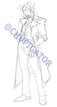 Halvet sketch